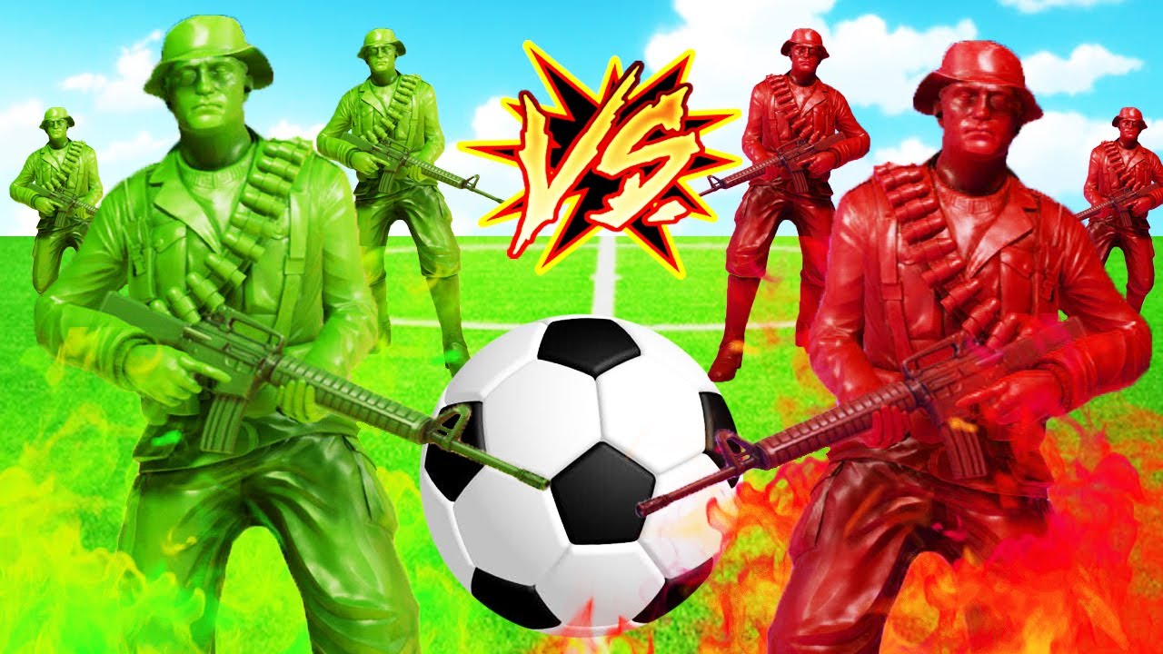 BATALLA EN EL CAMPO DE FUTBOL | THE MEAN GREENS: PLASTIC WARFARE