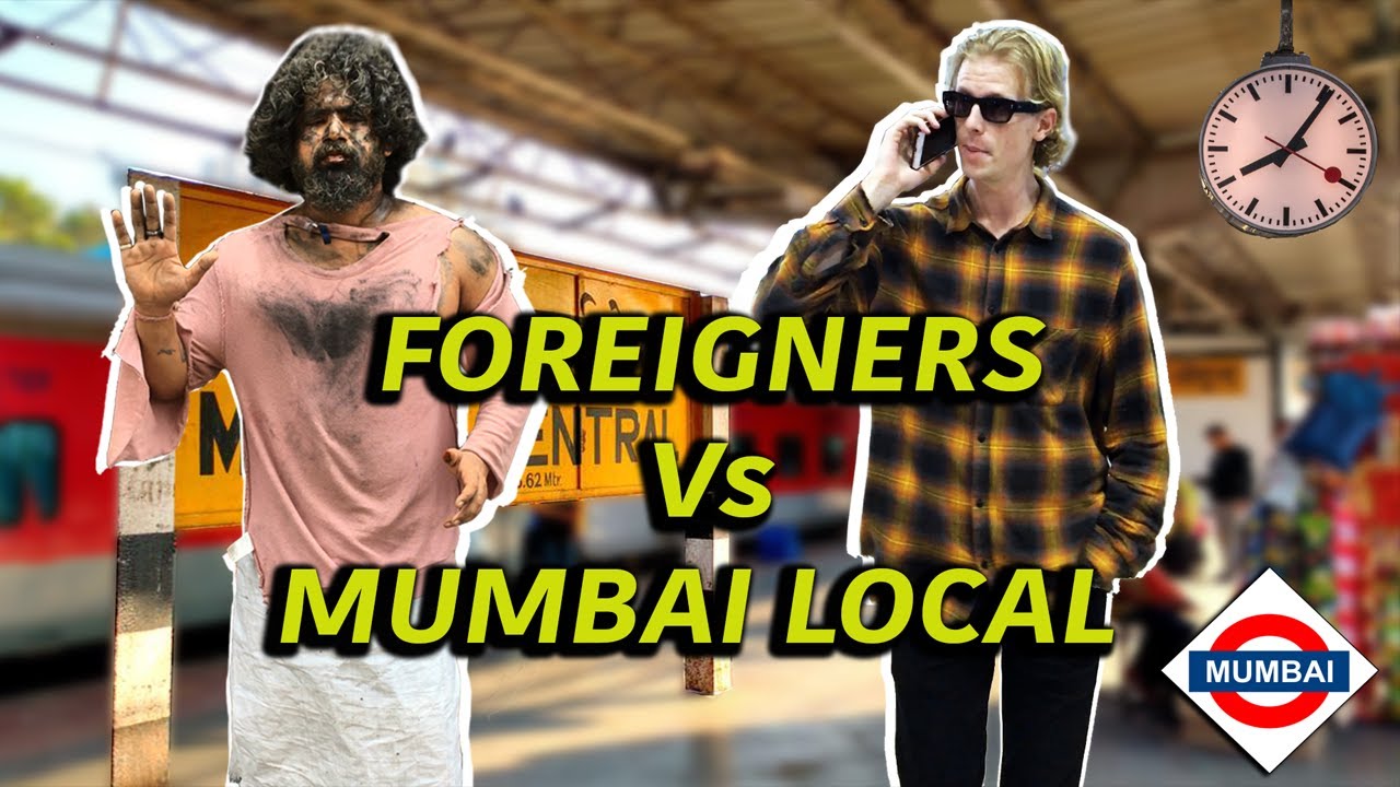 Foreigner's Life In Mumbai Local | 2 Foreigners In Bollywood