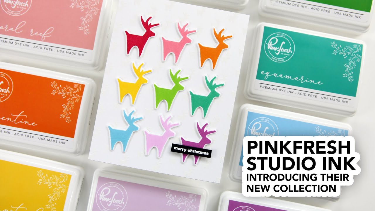 New Dye Inks from Pinkfresh Studio