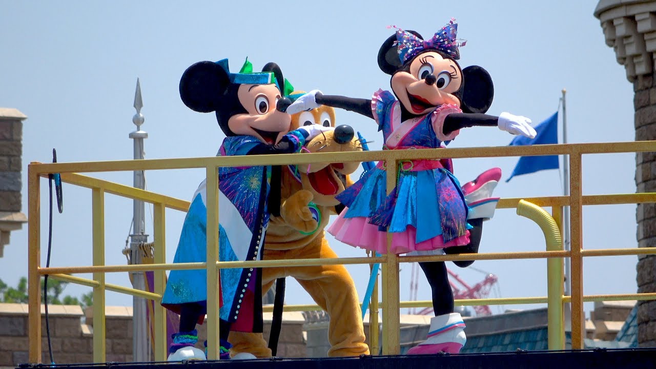 TDL 「ディズニー夏祭り」燦水！サマービート 2回目 2018/8/5