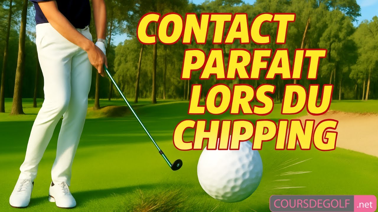 Long Chip : Le bon Contact ! Cours de golf avec Renaud Poupard