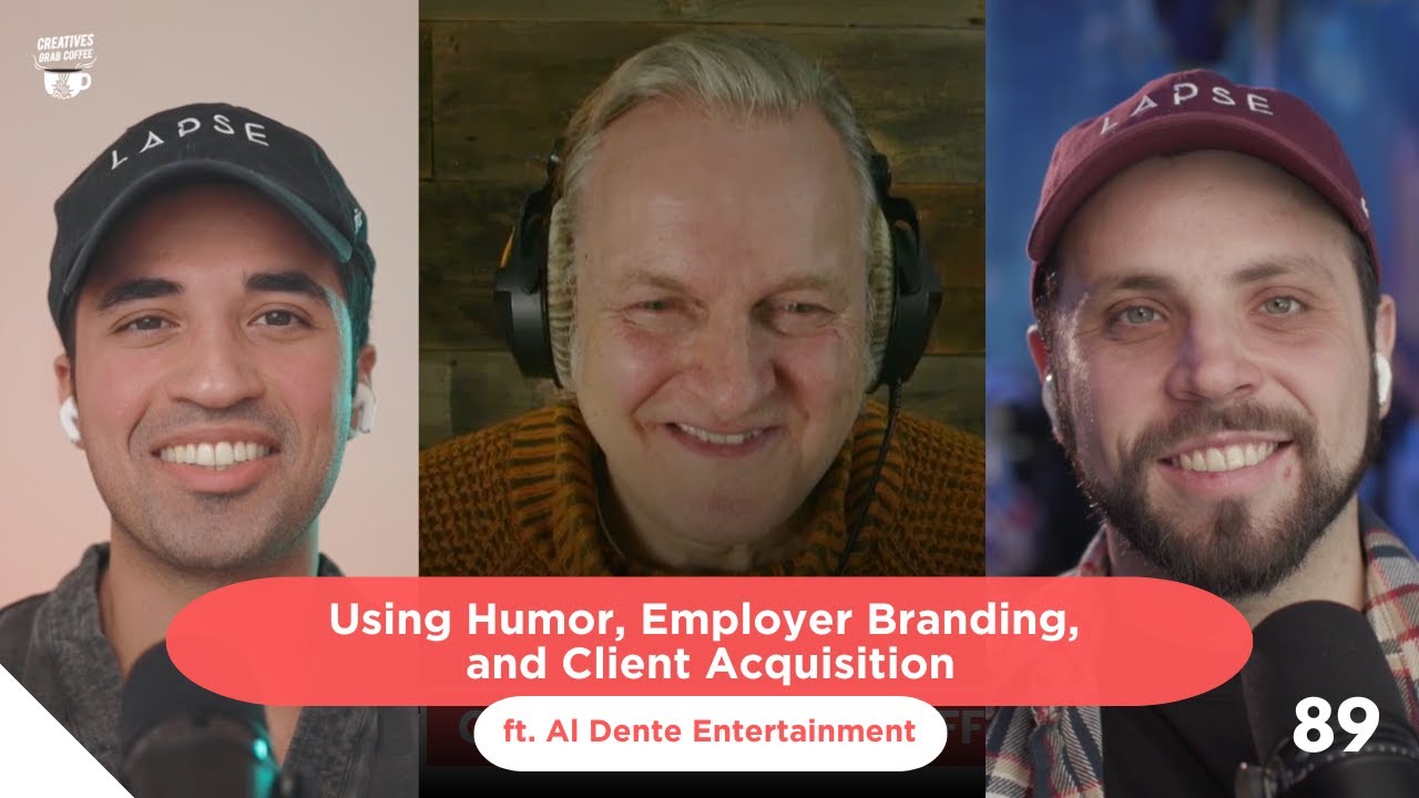 Using Humor, Employer Branding, and Client Acquisition (ft. Al Dente Entertainment) #89