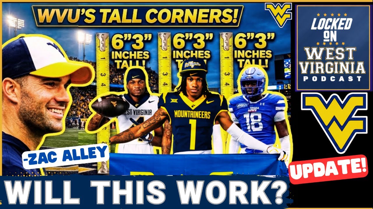 Zac Alley's SECRET WEAPON? Having the TALLEST CORNERS IN CFB! 📏