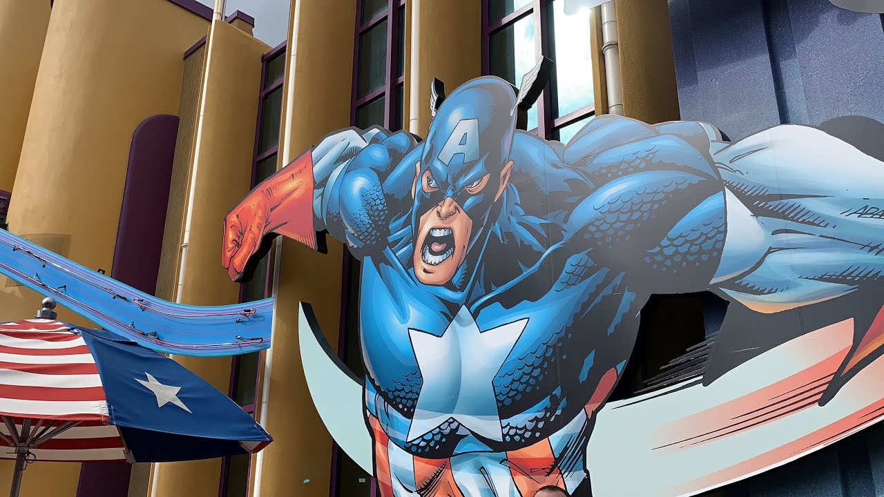 Exploring Marvel Super Hero Island