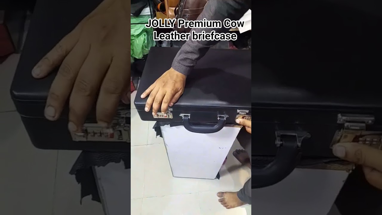 jolly premium cow leather briefcase 03222899753 