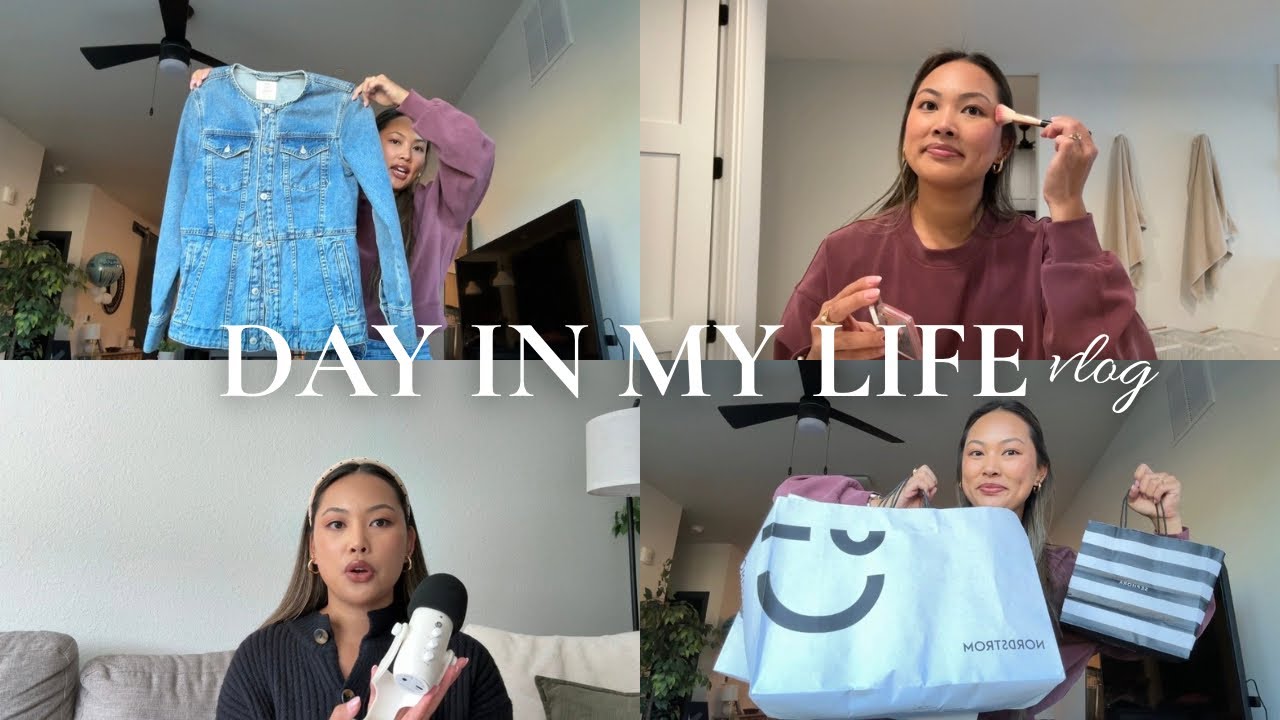 Moving Updates✨ Nordstrom & Sephora haul, BTS of The Social Hour, & more | VLOG