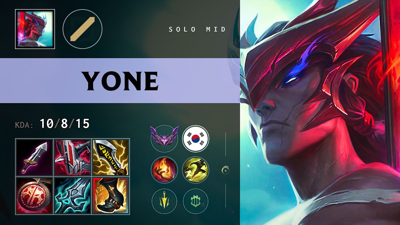 Yone Mid vs Naafiri - KR Master Patch 26.11