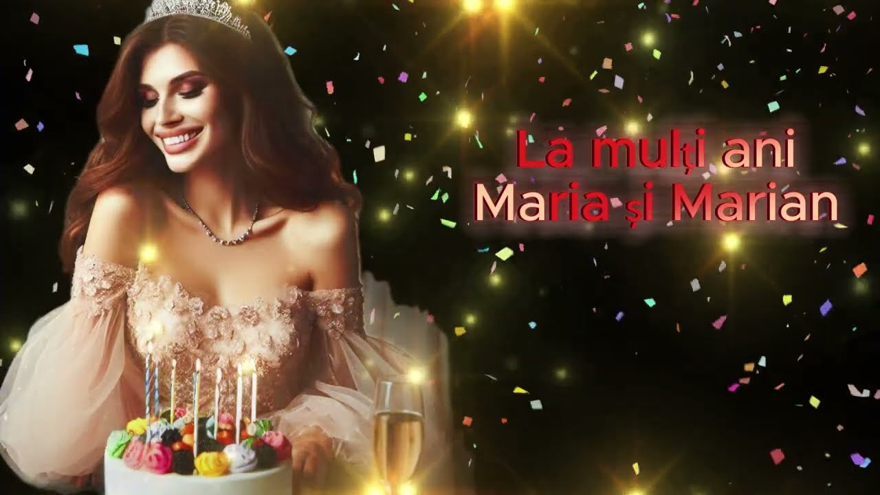 La mulți ani Maria și Marian🎊 (Official Video 2025)