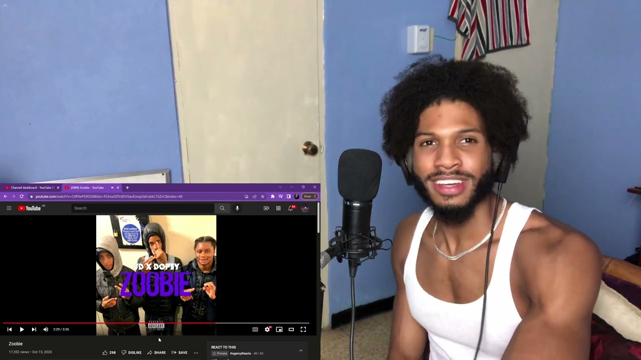THIS IS WILD! VD X DOPEY - ZOOBIE (REACTION)