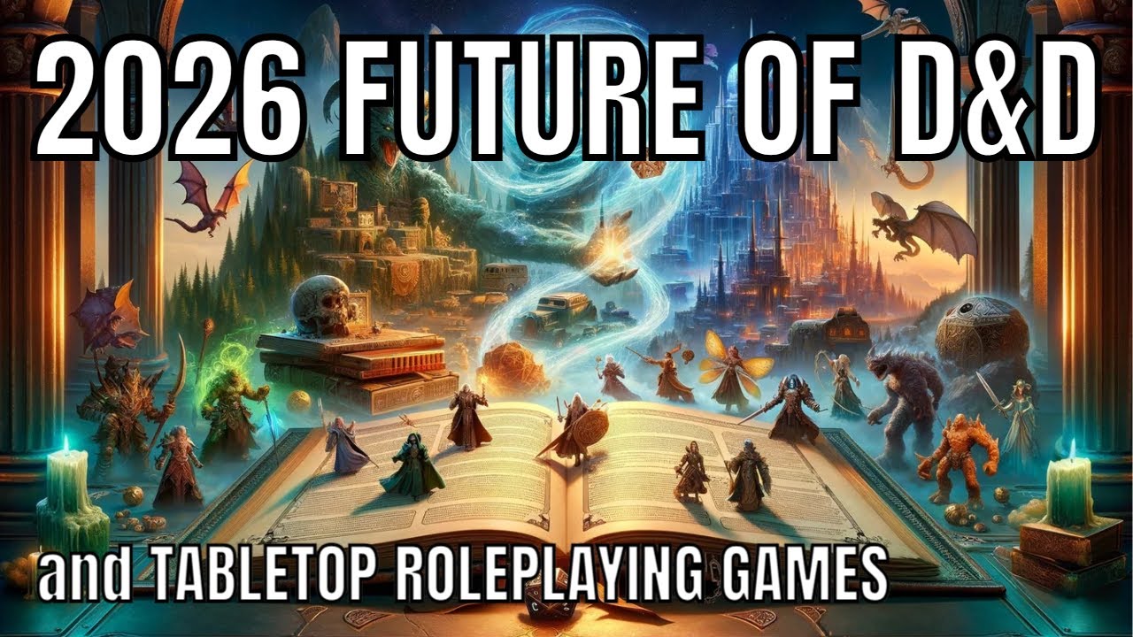 Future 2026 Dungeons & Dragons and TABLETOP ROLEPLAYING GAMES - How to D&D Podcast #12 🔴#4k LIVE