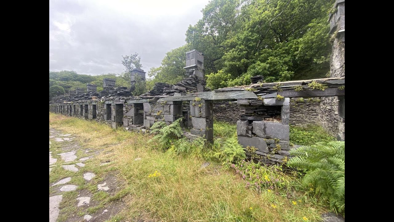 ANGLESEY BARRACKS AT DINORWIC SLATE QUARRY IN  WALES. PART 2