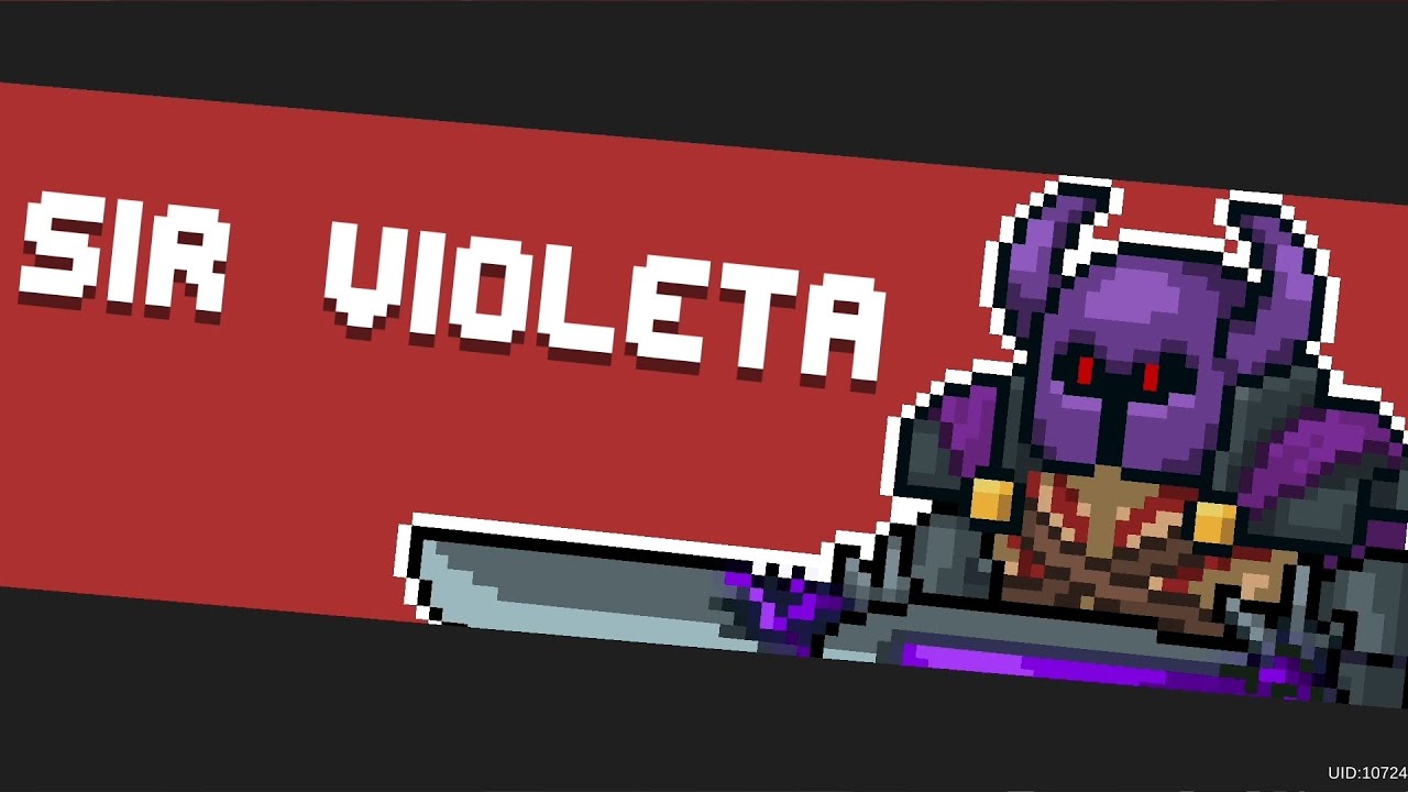 Soul knight.Sir violeta sem tomar dano e sem armas,com o viajante interdimensional modo puro.