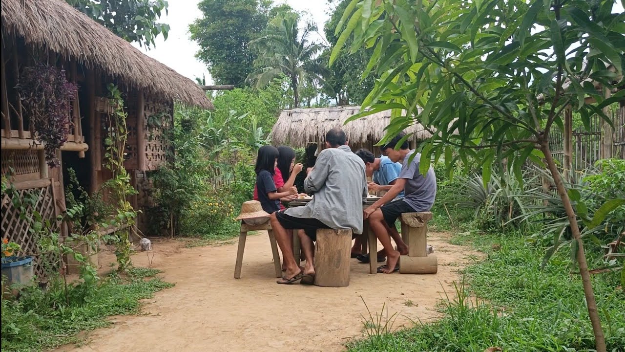 Love, Laughter, and Good Food: Veggies and Caldereta Family Time