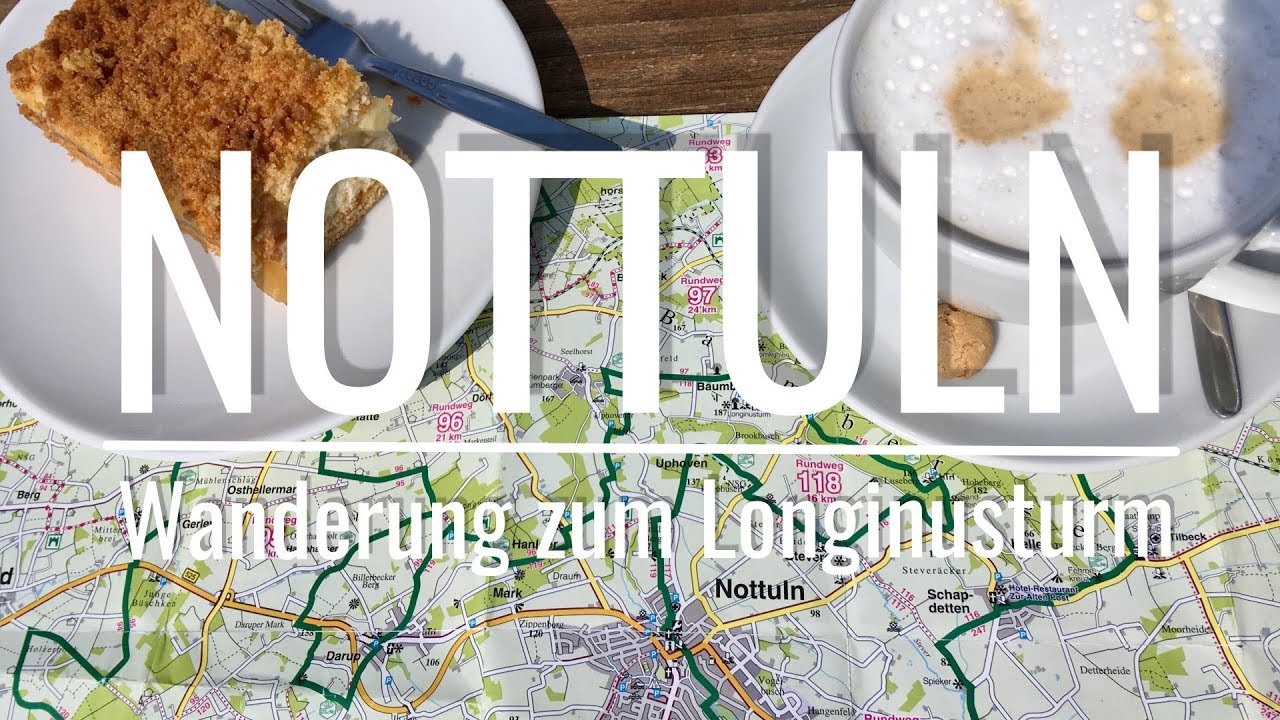 Wandern in den Baumbergen - Von Nottuln zum Longinusturm