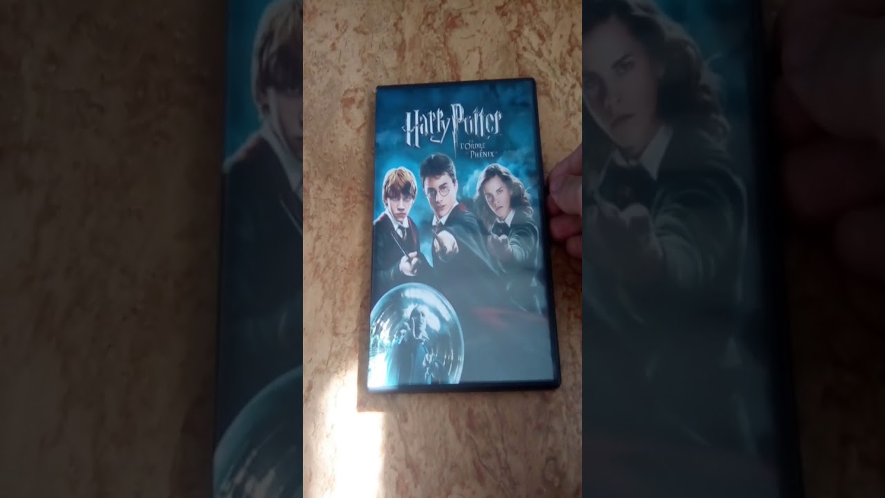 Ma collection de DVD Harry Potter