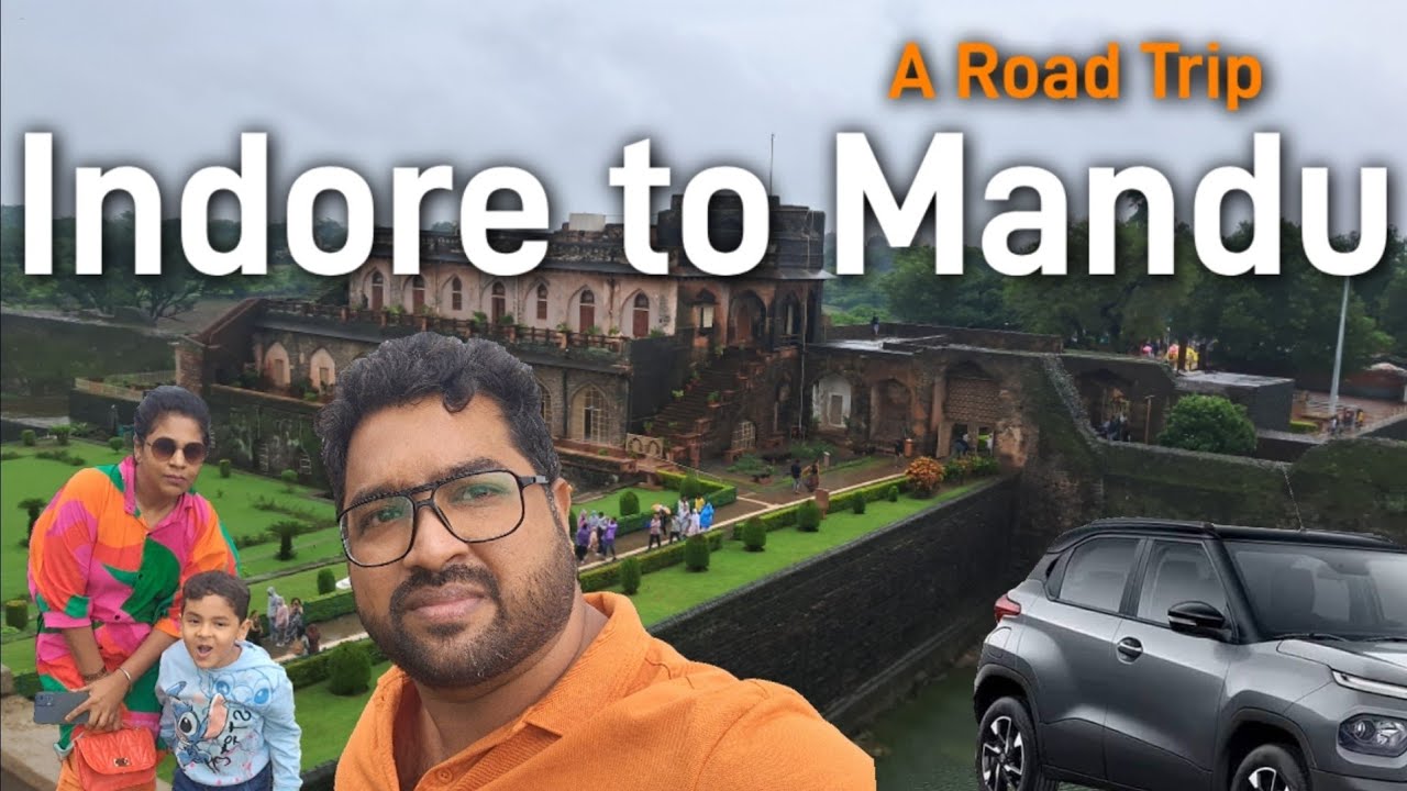 Indore to Mandu Road Trip | Jahaz Mahal | Kakda Kho Water Fall | 4k | Tata Punch iCNG | Shakers Vlog