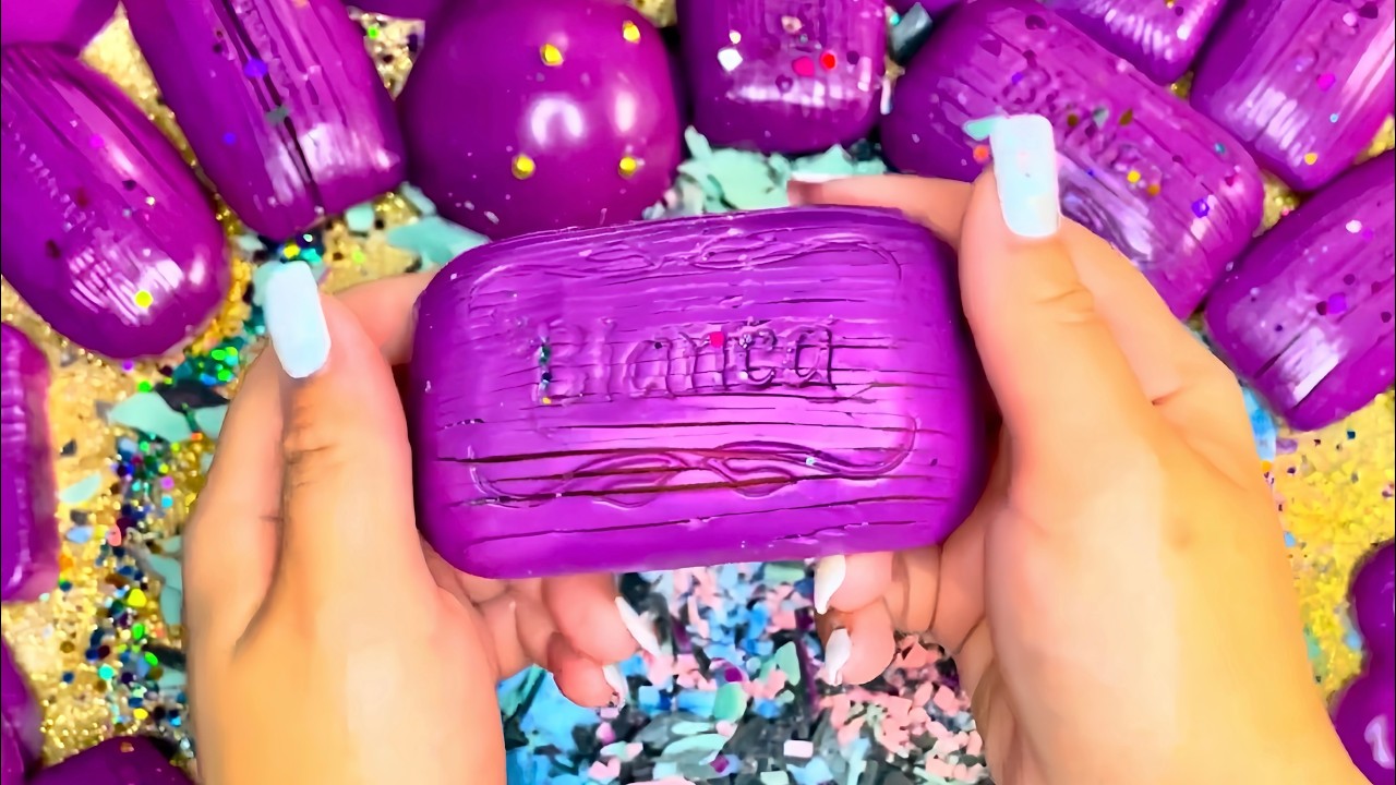 SATISFYING SOAP HAND CRUSHING ASMR✨🫠 | credit : @Like__asmr 