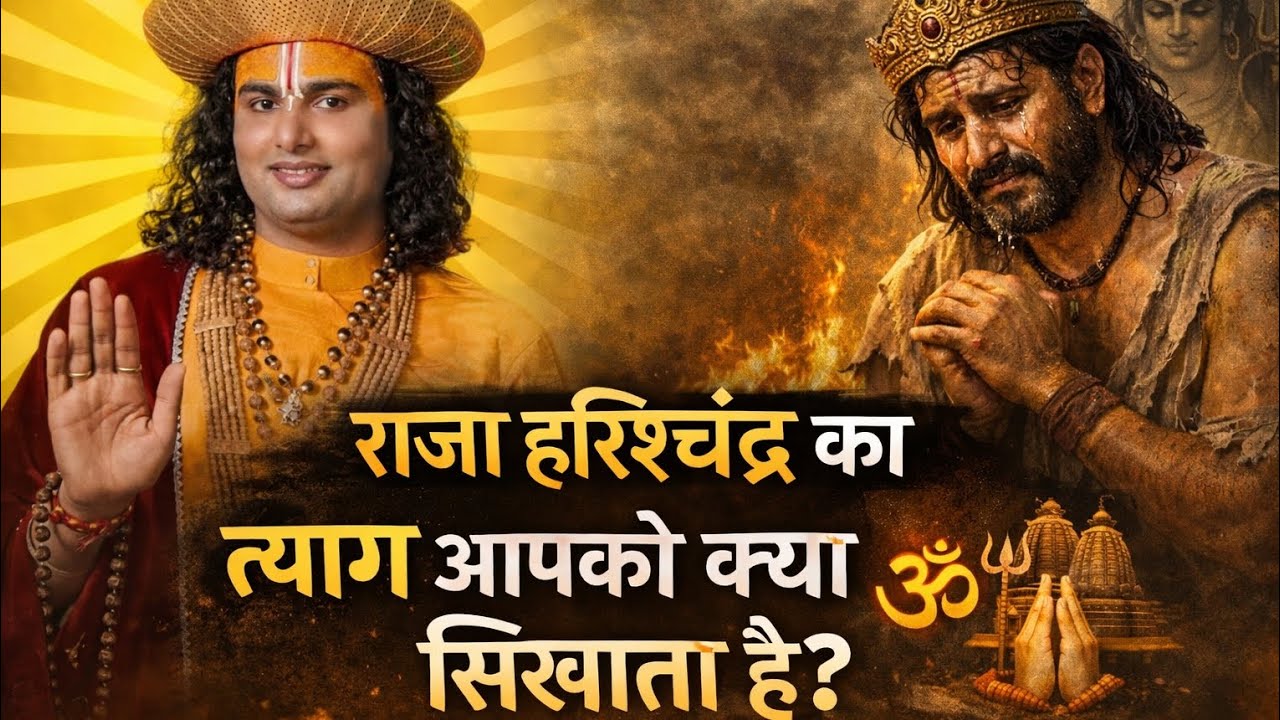 🙏 राजा हरिश्चंद्रसत्य ने लिए सब कुछ त्याग दिया