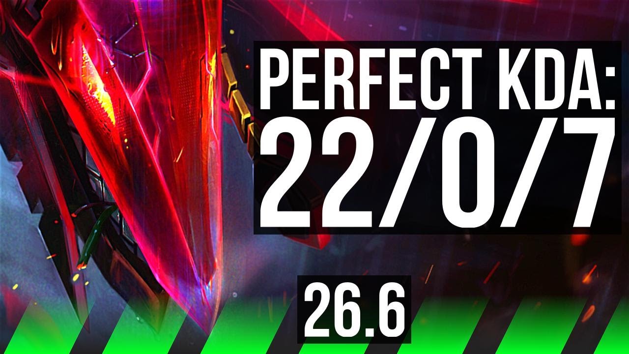 NAAFIRI vs KHA'ZIX (JGL) | Perfect KDA: 22/0/7 | BR Challenger | 26.6