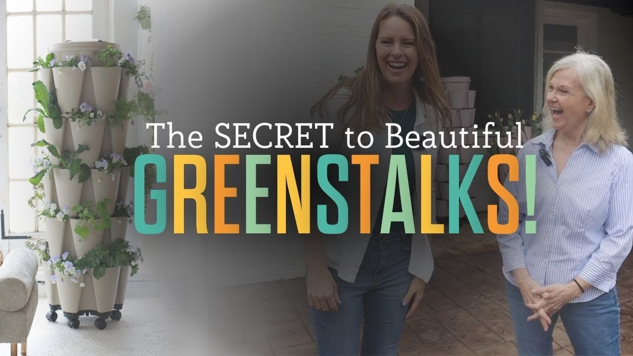 GreenStalk's Lead Gardener Shares Secrets for Thriving Plants in a Vertical Planter