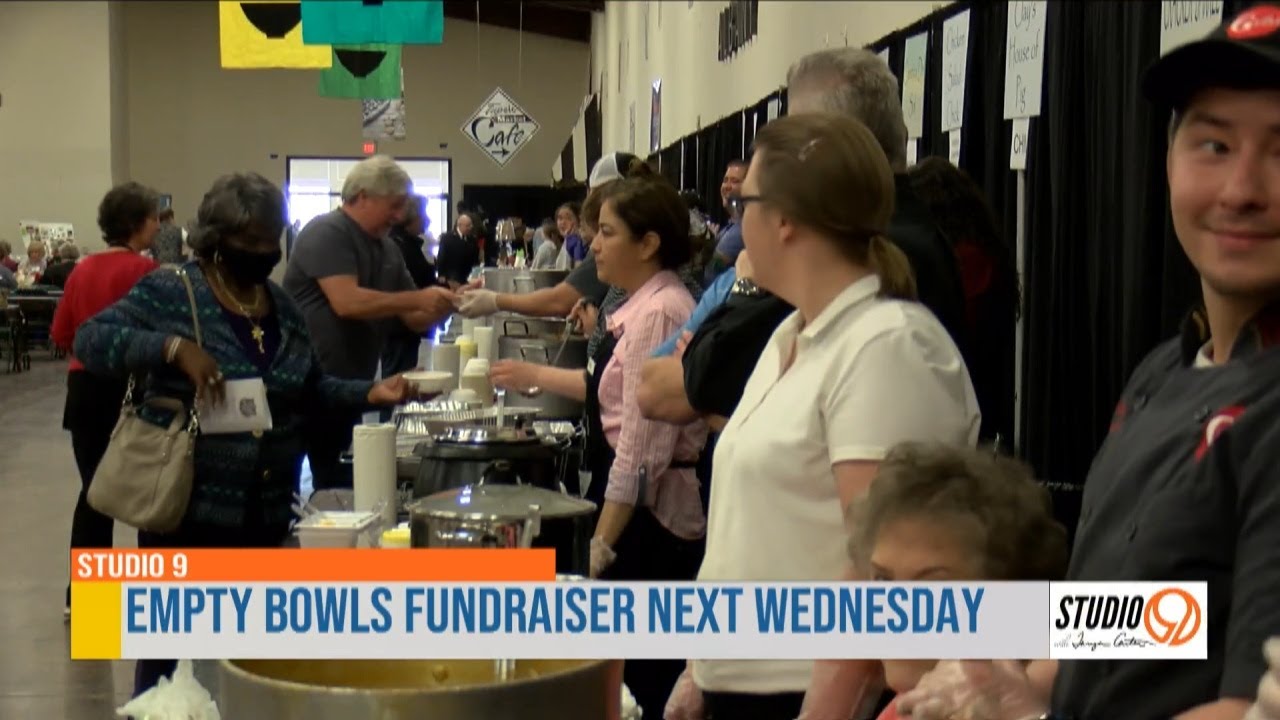 Studio 9 Interview: Empty Bowls fundraiser on March 4 in Tupelo