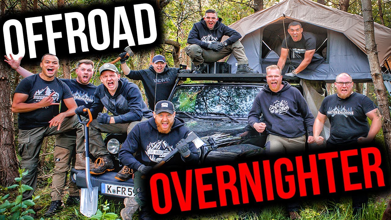 48H MEGA OVERNIGHTER mit Fritz Meinecke, Survival Mattin, PJ Adventure uvm.🔥😱