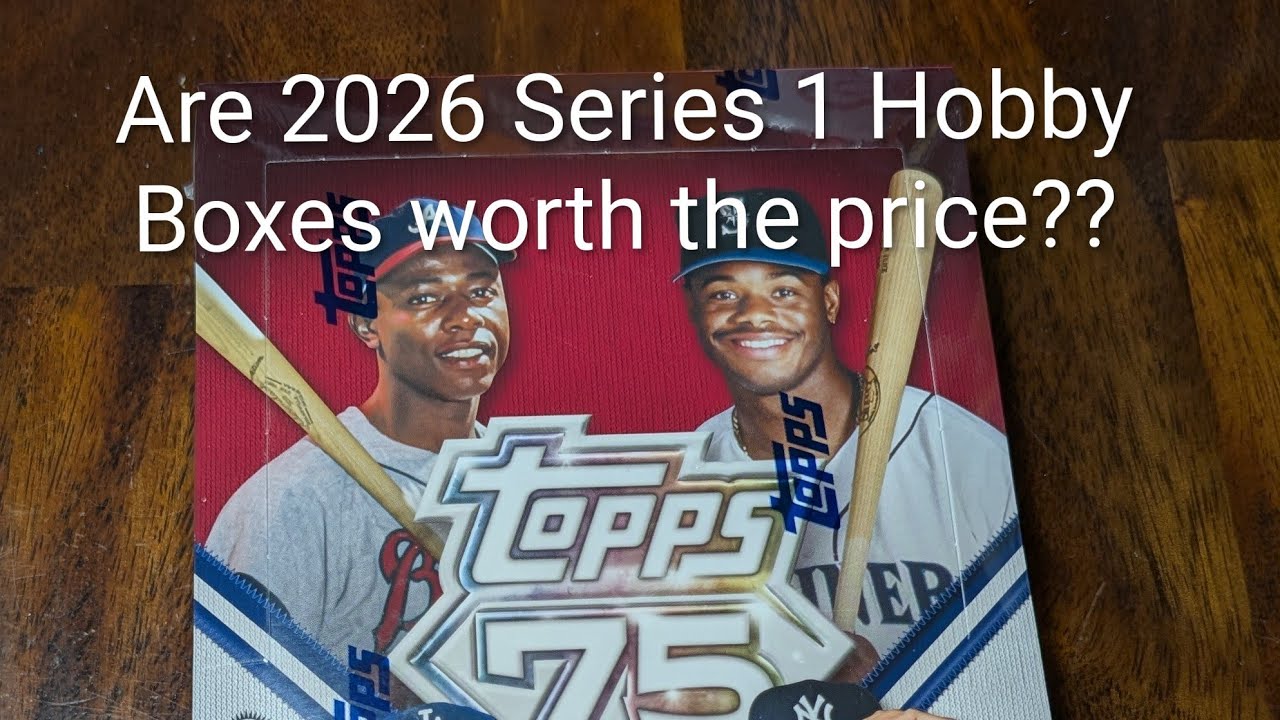 2026 Topps Series 1 Hobby Box opening 