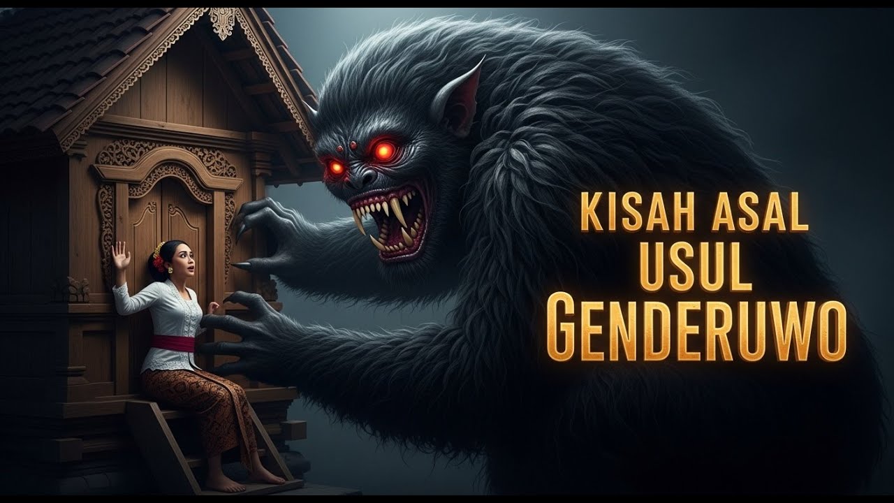 AKHIRNYA TERBONGKAR!! KISAH ASAL USUL GENDERUWO, MAKHLUK GAIB PENGGODA WANITA DENGAN BERUBAH WUJUD