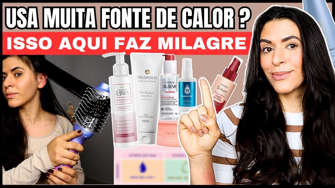Cronograma Capilar Anti-Quebra: Proteja seu Cabelo das Fontes de Calor