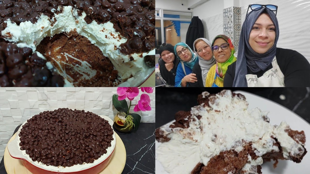 الكيكة الشهيرة🤩لدايرة ضجة فمواقع التواصل ولكن بطريقتي مايمكنش شحال كتحمق وبنينة بزاف الخيال 🇲🇦👍