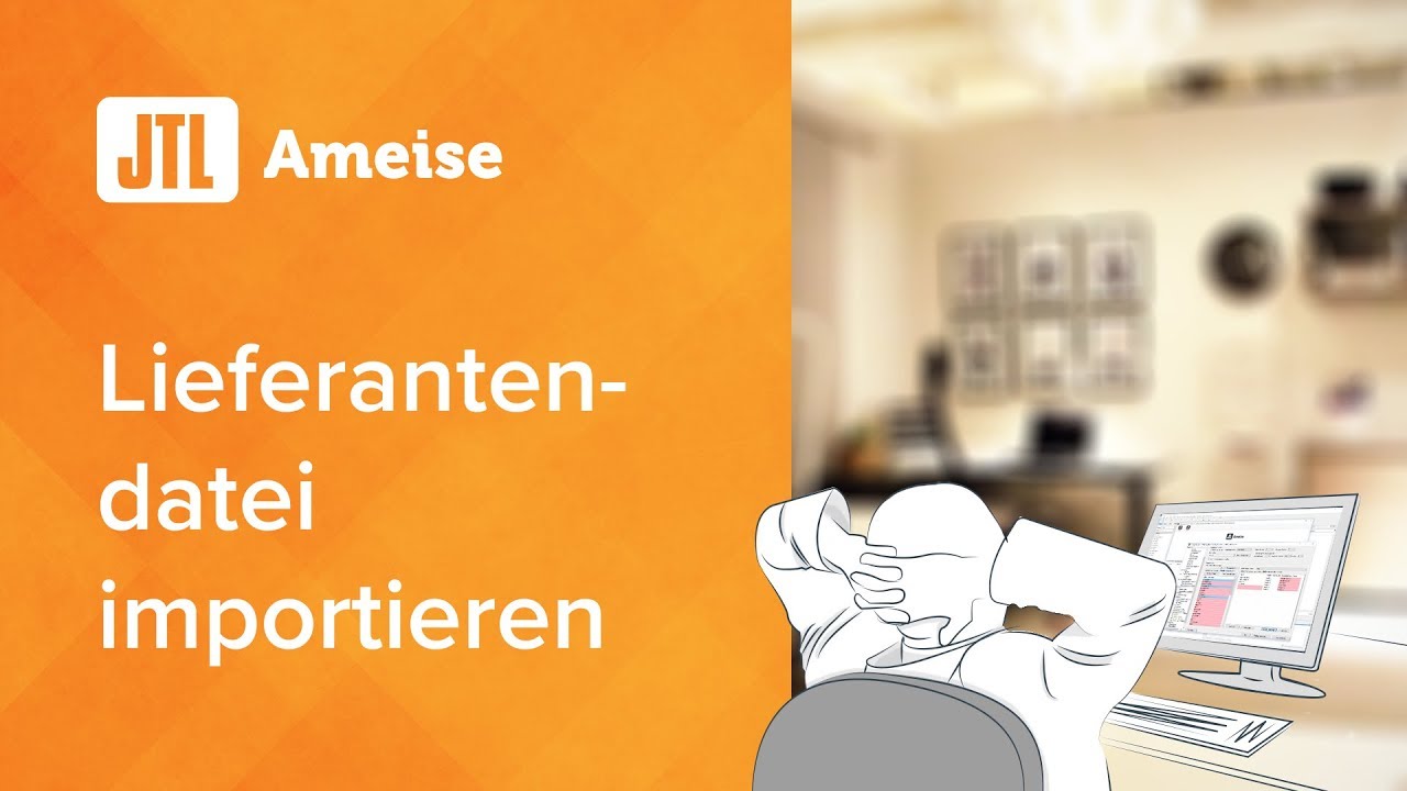 JTL-Ameise - Best Practice: neue Lieferantendatei importieren