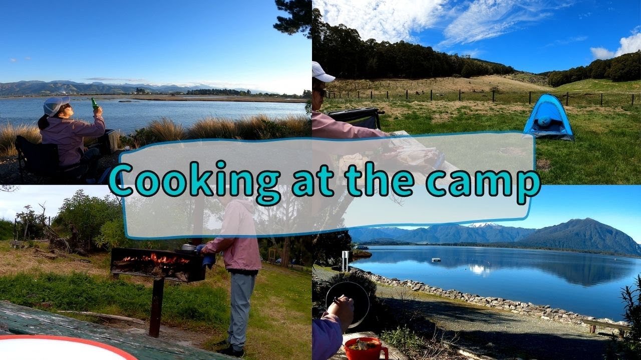 【Solo Camping】 Outdoor cooking