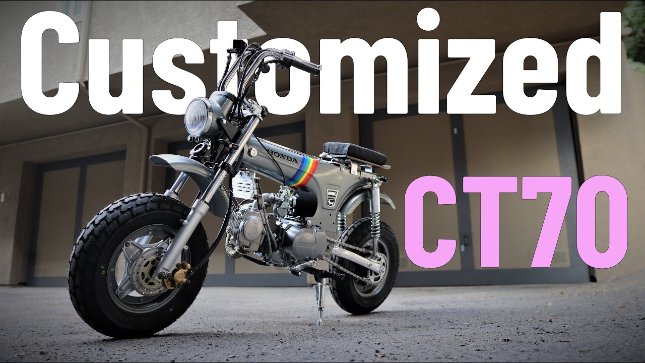 The Honda CT70 is Back, and CUSTOM!