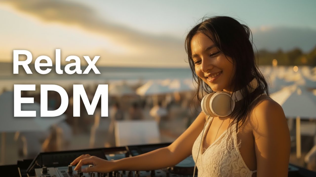 【EDM Relax #21】Chill & Focus Lo-Fi EDM 🎧 Background Music for Study, Work, Night Drive