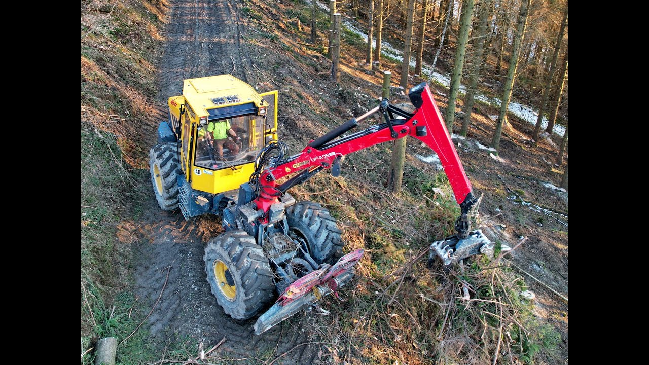 🌲4K| Welte W230 4WD • Skidder in Action • Vorfäller • Stihl & Husqvarna • PCM-Forst • DroneView 🌲