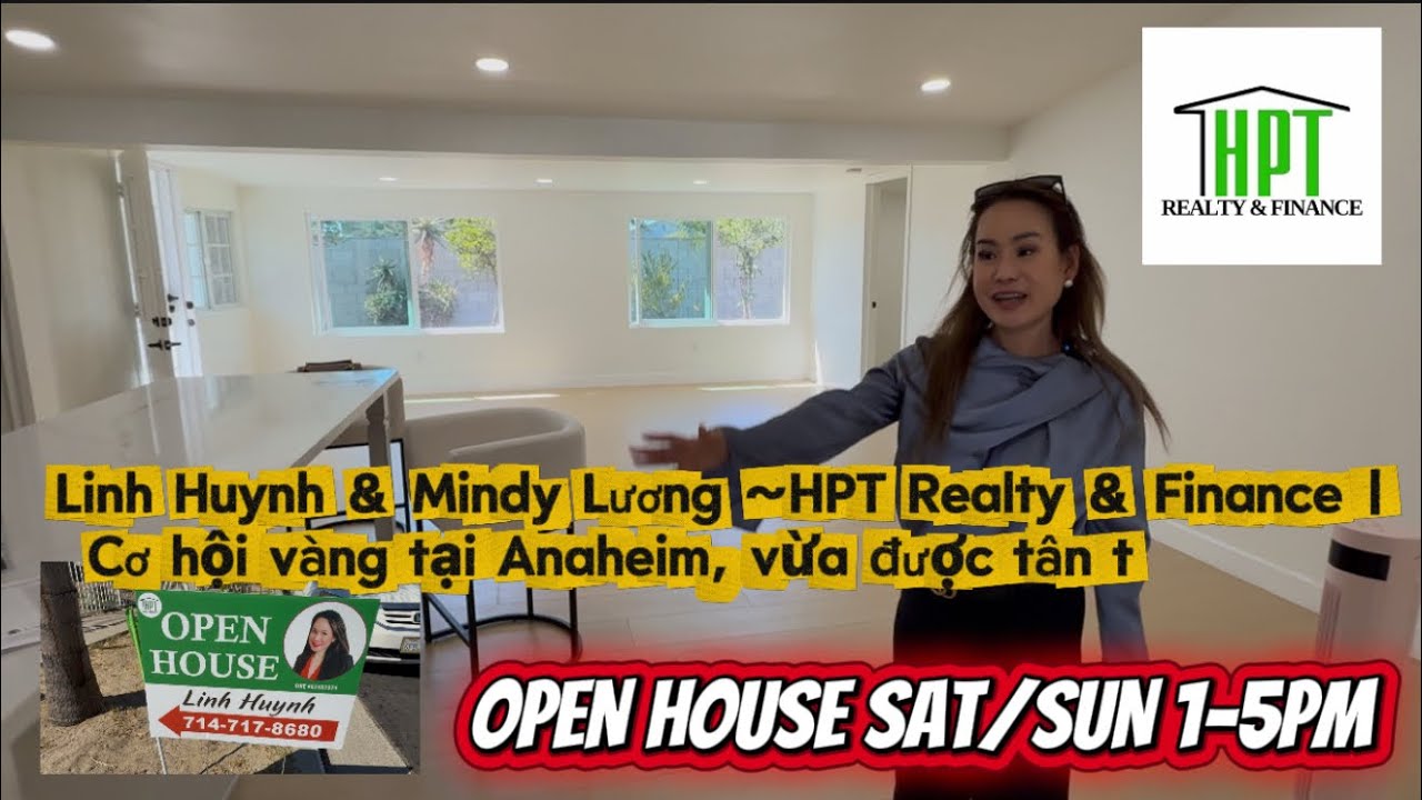 Ngôi nhà một tầng đã được tân trang lại hoàn toàn, không gian sống tươi sáng! Linh Huynh, HPT Agent 