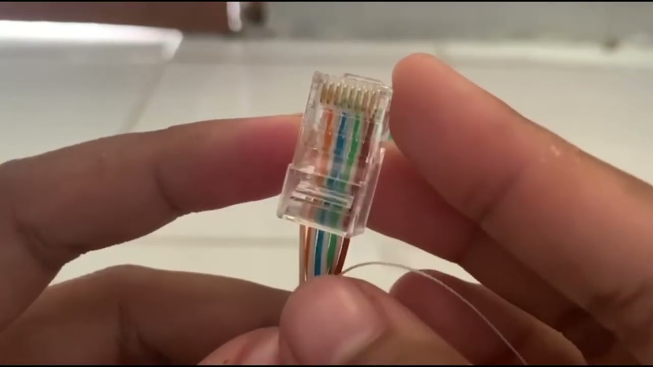 tutorial membuat kabel straight