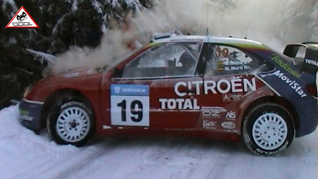 [Remember] Crash & Show WRC Rally Sweden 2003 [Passats de canto]