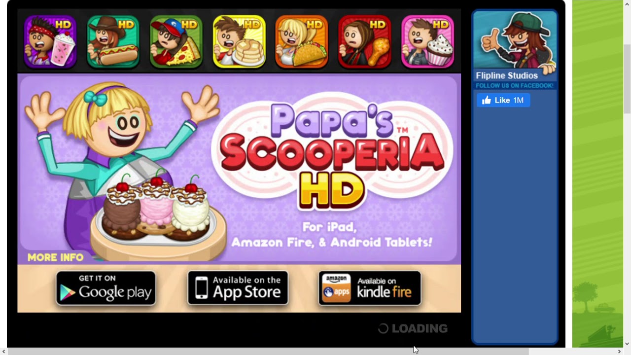 Papa's Scooperia by Flipline Studios - Days 3 to 7 game-play (HD)