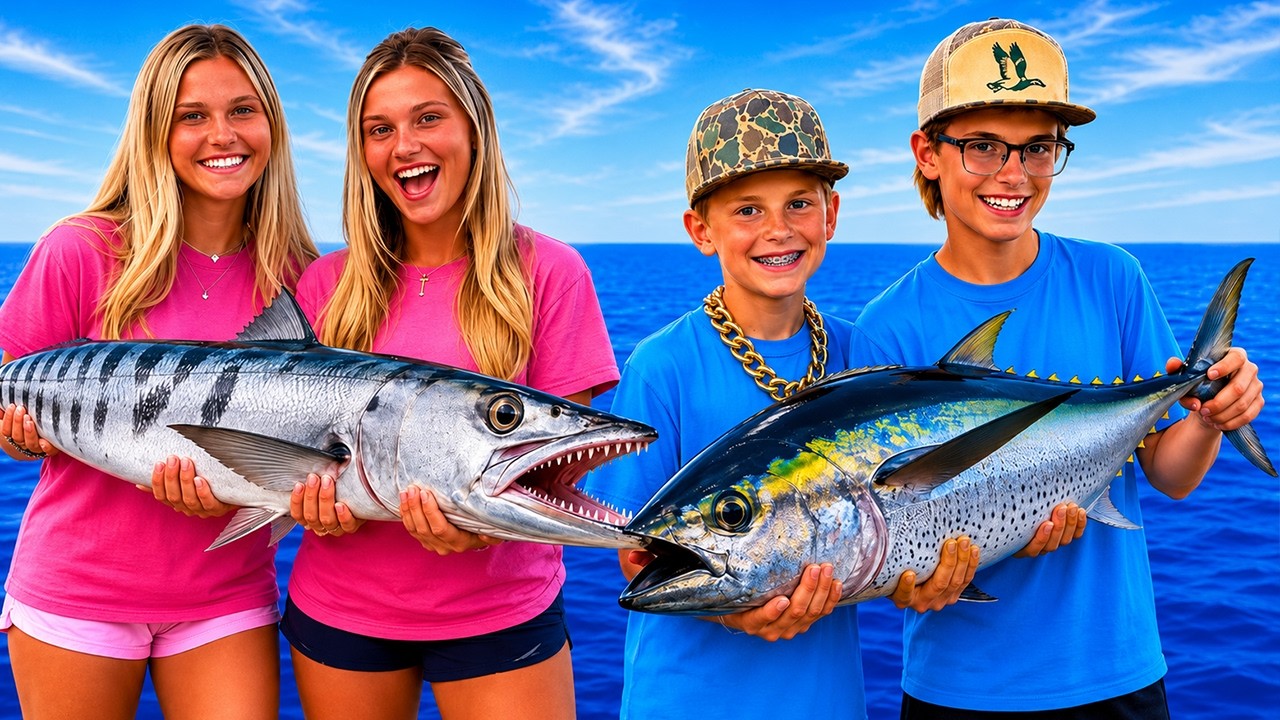Boys vs Girls Fishing Challenge!