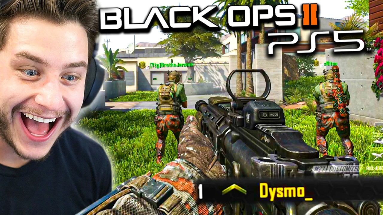 Значит, это Black Ops 2 на PS5?