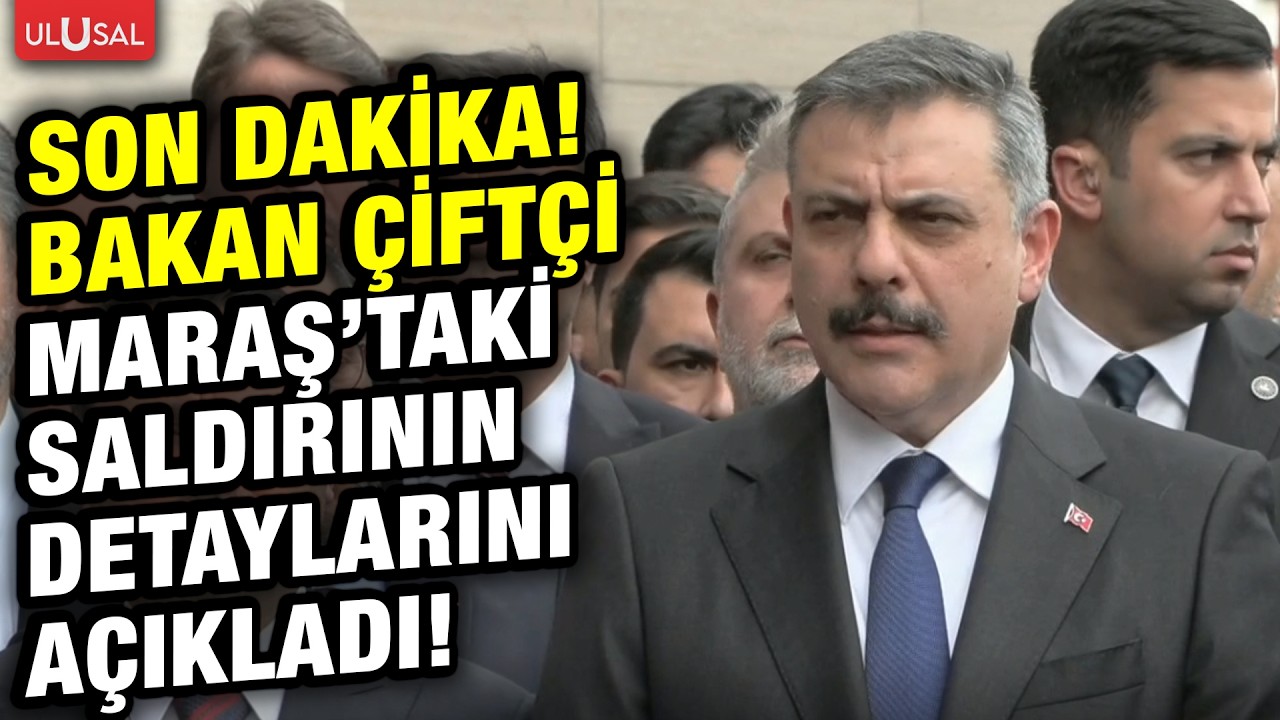 SON DAKİKA! İ&ccedil;işleri Bakanı Mustafa &Ccedil;ift&ccedil;i Kahramanmaraş'taki okul saldırısı hakkında a&ccedil;ıklama yaptı