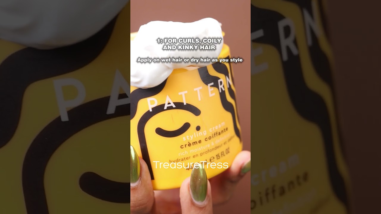 ✨🤎This PATTERN Styling Cream is perfect for any... yes ANY style 💁🏾&zwj;♀️ #treasuretress