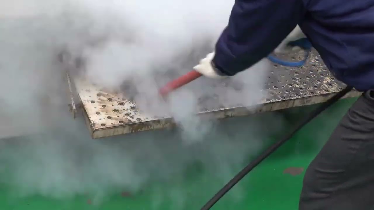 Limpieza Industrial con la Optima Steamer