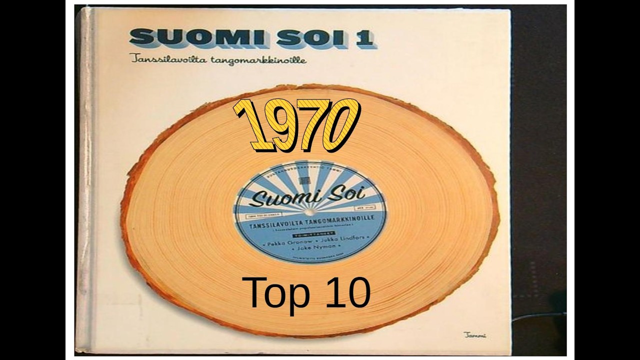 Suomen lista 1970 Top 10 - Finnish Charts 1970 Top 10