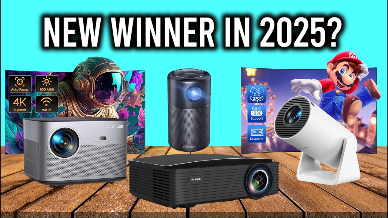 TOP 6 Best budget projector 2025 under $300