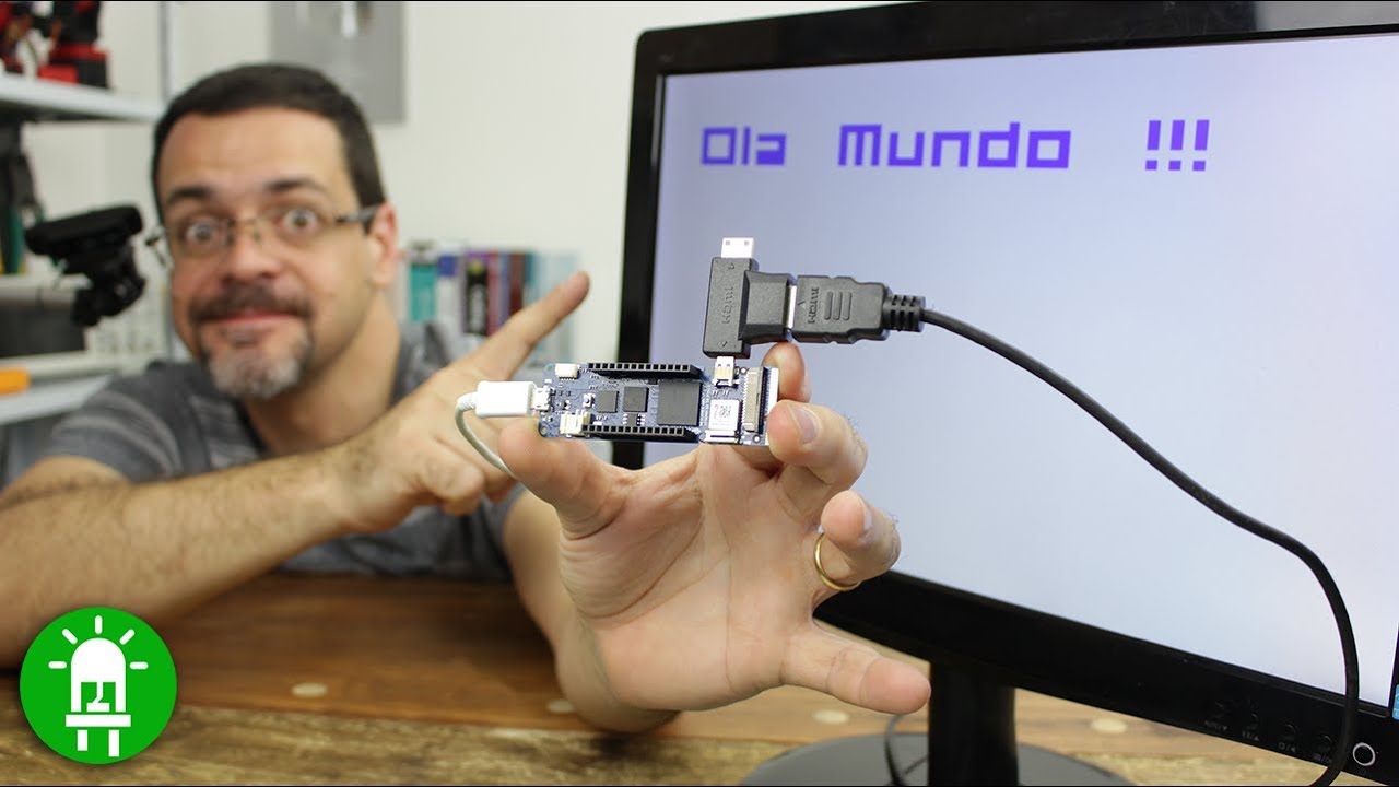 🔴 Conhe&ccedil;a o Arduino com monitor HDMI! Muuuuuita tecnologia no Arduino MKR Vidor 4000!