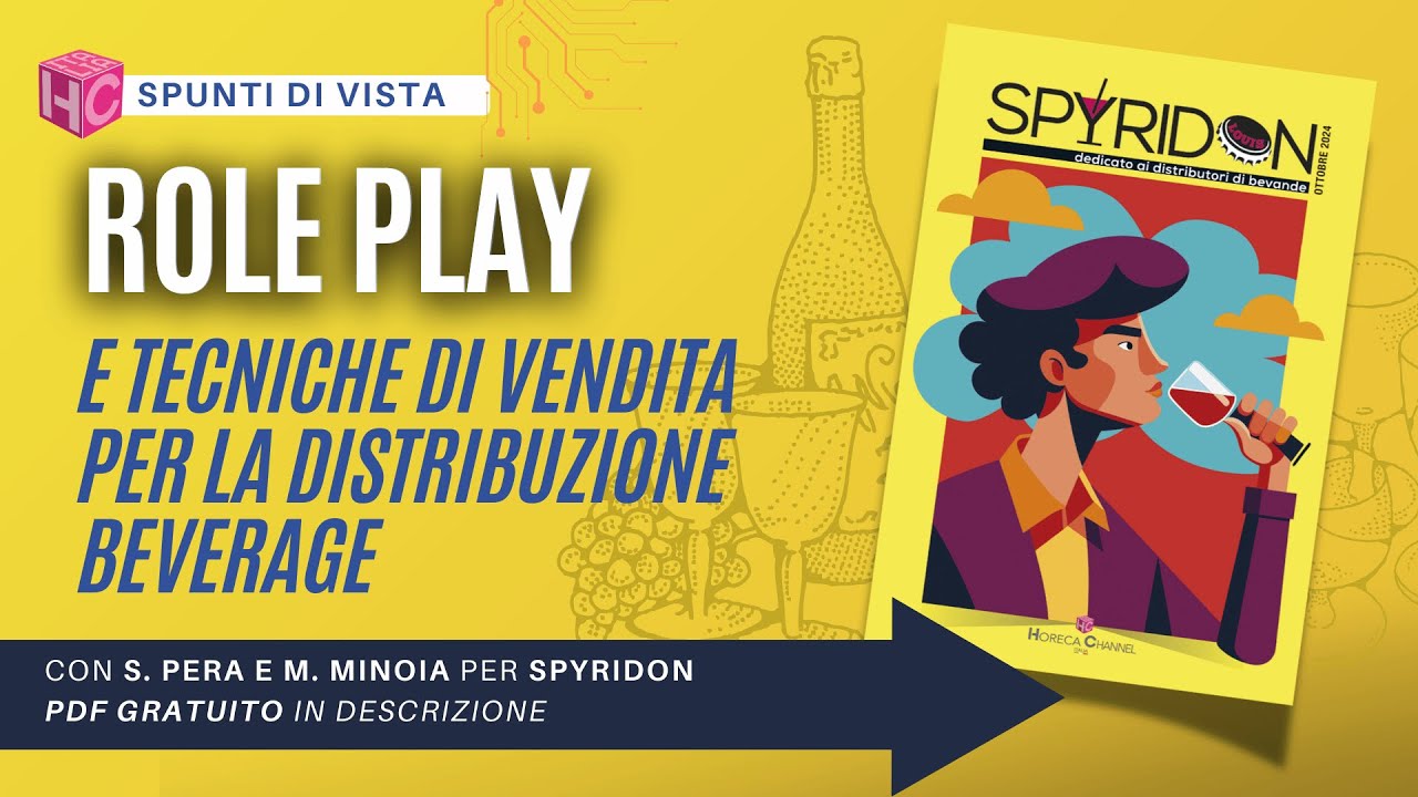 Tecniche di Vendita per la distribuzione beverage horeca | Spyridon PDF in allegato