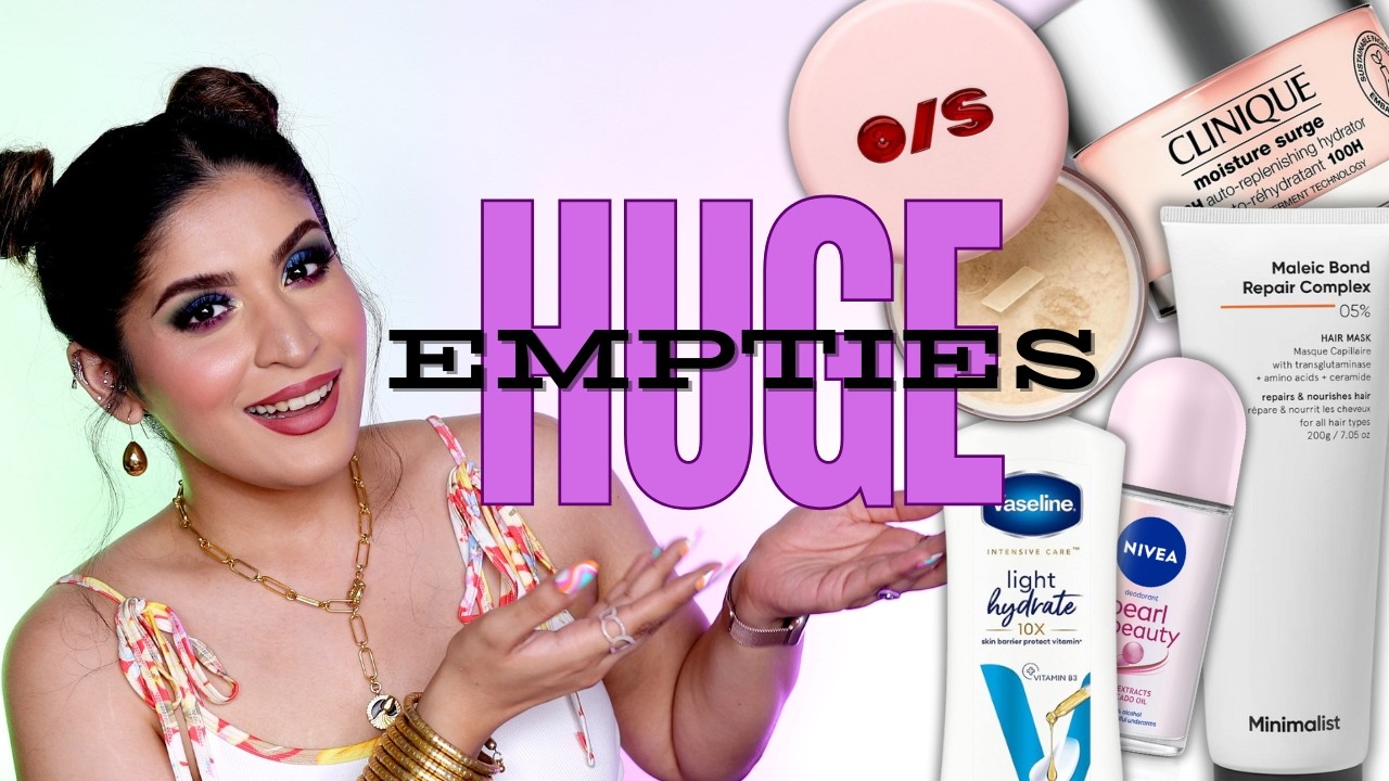 June 2024 Empties | Haircare, Skincare & Makeup | Mini Reviews | Shreya Jain