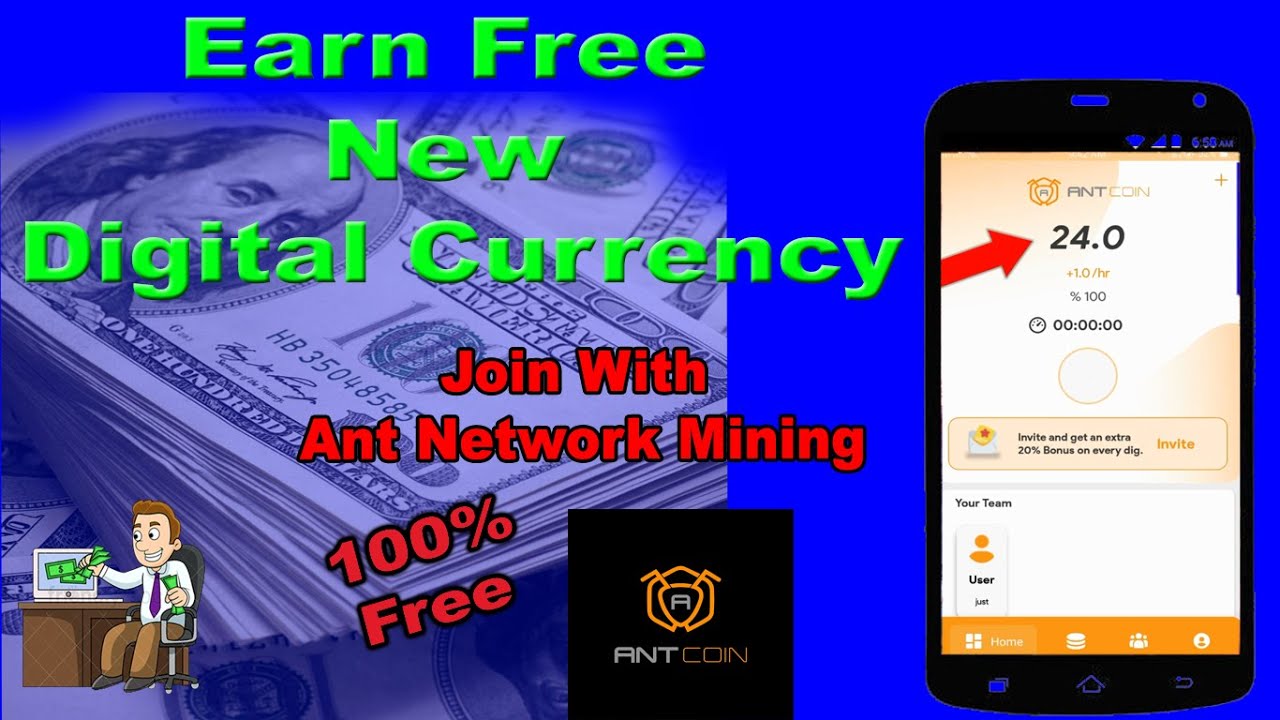 Earn Free Ant Coin - Mine New Crypto On Your Phone Without Any Investment 2021